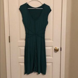 Teal summer dress